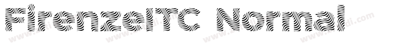 FirenzeITC Normal字体转换